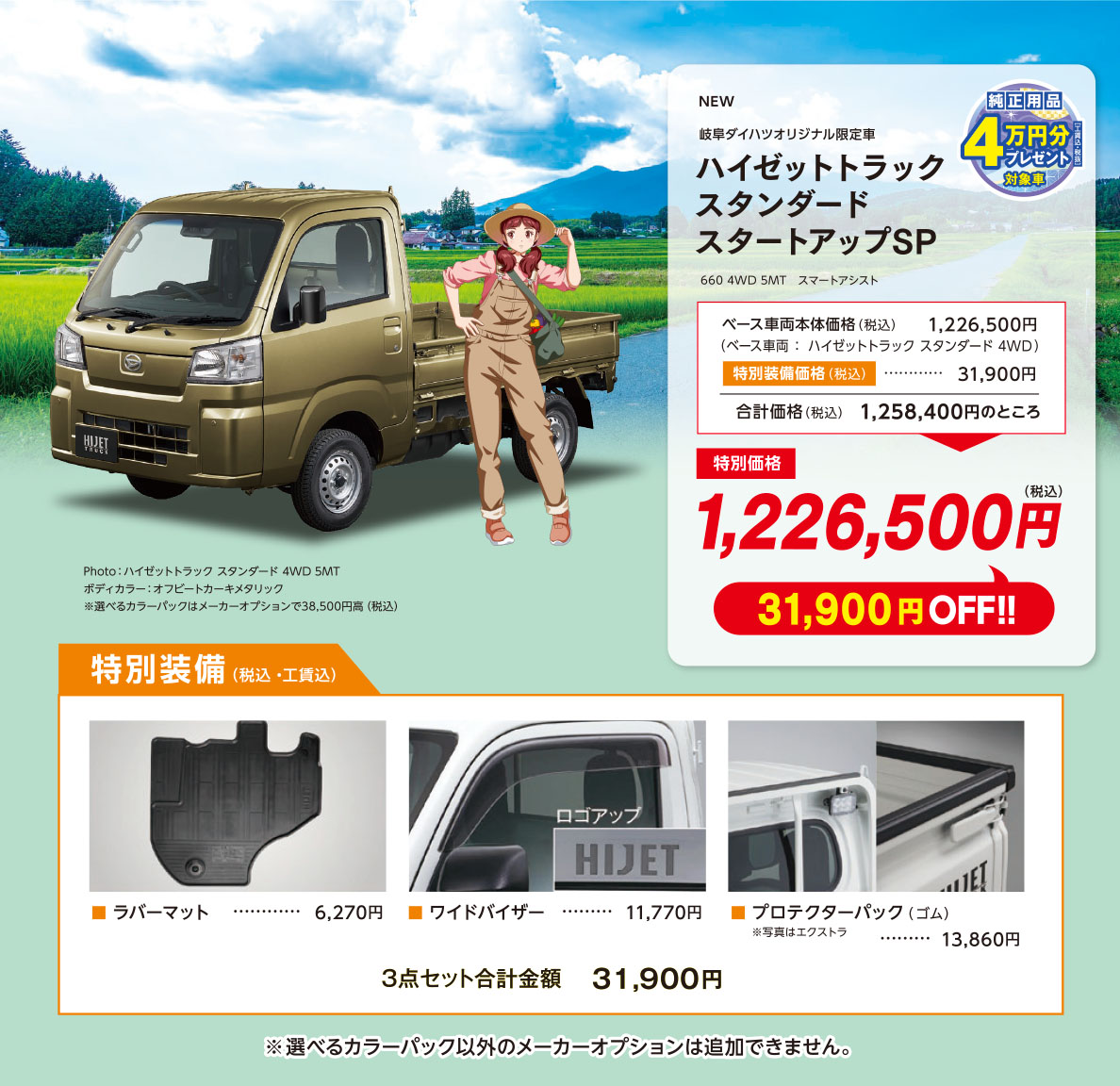ハイゼットトラック